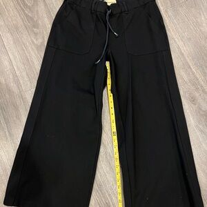 Democracy Black Wide-Leg Trousers